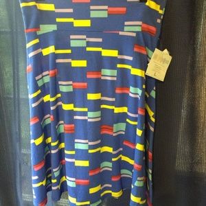 LuLaRoe Azure Skirt Size Lg